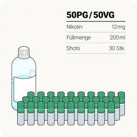 Liquid Station Nikotin Base (50VG-50PG) 500ml-12mg