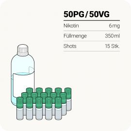Liquid Station Nikotin Base (50VG -50PG) 500ml-6mg