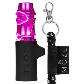 Moze Mehrweg Hygienemundstück - Wavy Line Lila