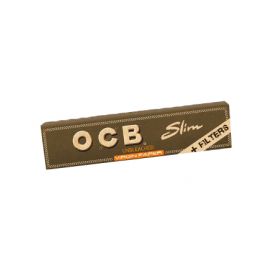 OCB Slim Virgin Unbleached + 32 Filter