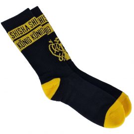 Shisha König Baba Socks L - Schwarz