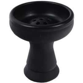 Tabakkopf Silikon Schwarz