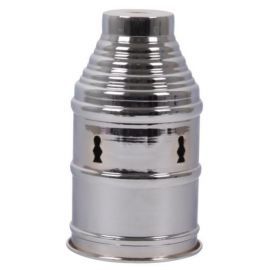 Windschutz Metall Silber